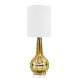 John Richard Brushed Brass Waves Table Lamp