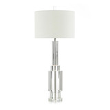 John Richard Stepped Deco Crystal Lamp