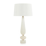 John Richard Ballast Alabaster Table Lamp