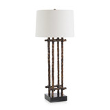 John Richard Bronze Poteau Table Lamp