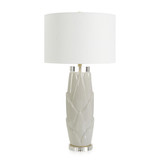 John Richard Lush Leaves Table Lamp - Gray