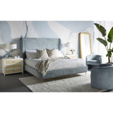 Sunpan Tierra Bed - King - Bergen French Blue