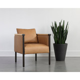 Sunpan Wilder Lounge Chair - Ludlow Sesame Leather Sunpan Wilder Lounge Chair - Ludlow Sesame Leather
