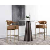 Sunpan Heloise Barstool - Milliken Cognac