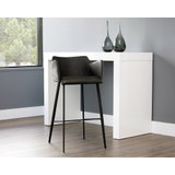 Sunpan Griffin Barstool - Town Grey / Roman Grey