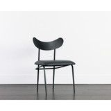 Sunpan Gibbons Dining Chair - Black - Bravo Portabella