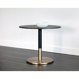 Sunpan Massie Bistro Table - Black Marble - 35.5"