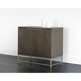 Sunpan Rebel Sideboard - Small - Gold - Raw Umber