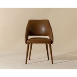 Sunpan Galen Dining Chair - Missouri Cognac Leather Sunpan Galen Dining Chair - Missouri Cognac Leather