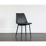 Sunpan Drew Dining Chair - Black - Bravo Portabella - Set Of 2