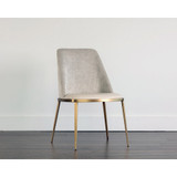 Sunpan Dover Dining Chair - Napa Stone / Polo Club Stone - Set Of 2