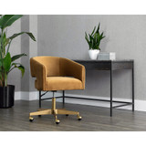 Sunpan Claren Office Chair - Gold Sky