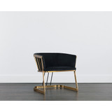 Sunpan Caily Lounge Chair - Abbington Black