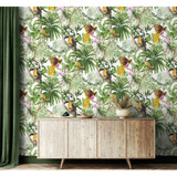 Harry & Grace Tropical Bird - White