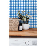 NextWall Spring Plaid - Cobalt