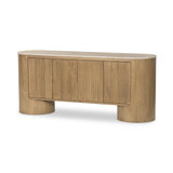 Four Hands Giovani Media Console - Natural Travertine Four Hands Giovani Media Console - Natural Travertine
