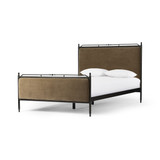 Amber Lewis x Four Hands Leyla Bed - Altair Mushroom - Queen Amber Lewis x Four Hands Leyla Bed - Altair Mushroom - Queen
