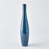 Global Views Boliche Vase - Dark Blue - Short
