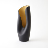 Studio A Avian Vase - Black - Gold - Sm Studio A Avian Vase - Black - Gold - Sm