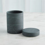 Studio A Cilindro Alabaster Box - Black - Green - Sm Studio A Cilindro Alabaster Box - Black - Green - Sm