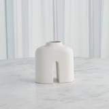 Studio A Guardian Vase - White - Cream - Sm Studio A Guardian Vase - White - Cream - Sm