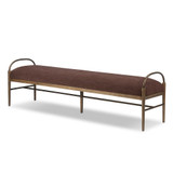 Four Hands Demi Accent Bench - 76" - Laughlin Plum