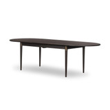 Four Hands Harper Oval Extension Dining Table - Black Mango