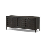 Four Hands Alessio Media Console - Smoked Black