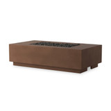 Four Hands Kenton Outdoor Fire Table - Clay Concrete - Natural Gas