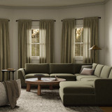 Four Hands Colt 4-Piece Sectional - Right Chaise - Surrey Olive