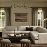 Four Hands Crispin 3 Piece Sectional - Savoy Parchment