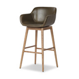 Four Hands Hannah Swivel Bar Stool - Dulane Moss