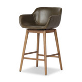 Four Hands Hannah Swivel Counter Stool - Dulane Moss