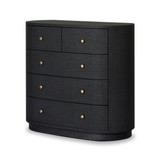Four Hands Amelia Chest - Black Linen