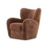 Four Hands Amelie Chair - Amber Shearling