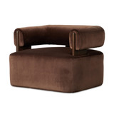 Four Hands Ward Swivel Chair - Surrey Cocoa