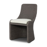 Four Hands Blaire Outdoor Dining Chair - Vergo Cream - Vintage Taupe