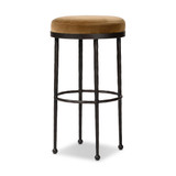 Four Hands Corinne Bar Stool - Surrey Ochre
