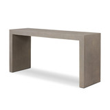 Four Hands Parish Outdoor Console Table - Grey Concrete