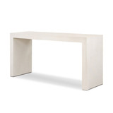 Four Hands Parish Outdoor Console Table - White Concrete