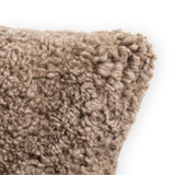 Four Hands Toby Pillow - Taupe Shearling - 14"x20" - Cover +Insert