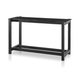 Four Hands Scout Counter Table - Worn Black Mango