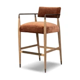 Four Hands Waldon Bar Stool - Altair Sienna
