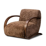 Four Hands Burke Chair - Amber Shearling