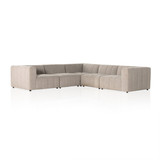 Four Hands Langham 5PC Sectional - Napa Sandstone