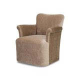 Amber Lewis x Four Hands Camellia Swivel Chair - Altair Mushroom