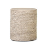 Amber Lewis x Four Hands Ettis Outdoor End Table - Veined Ivory