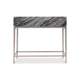 Bernhardt Linea Black Marble Nightstand