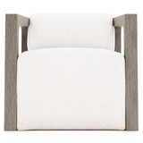 Bernhardt Leilani Outdoor Swivel Chair - Weathered Teak Finish