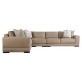 Bernhardt Lars Leather 4-Piece Sectional
